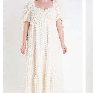 Endless Rose Textured Maxi Dress